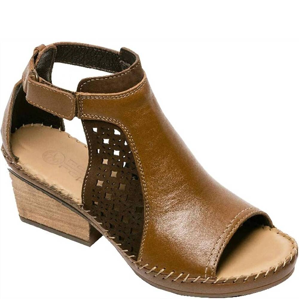 NEW LOBO SOLO women's 2282 heeled sandal in brown